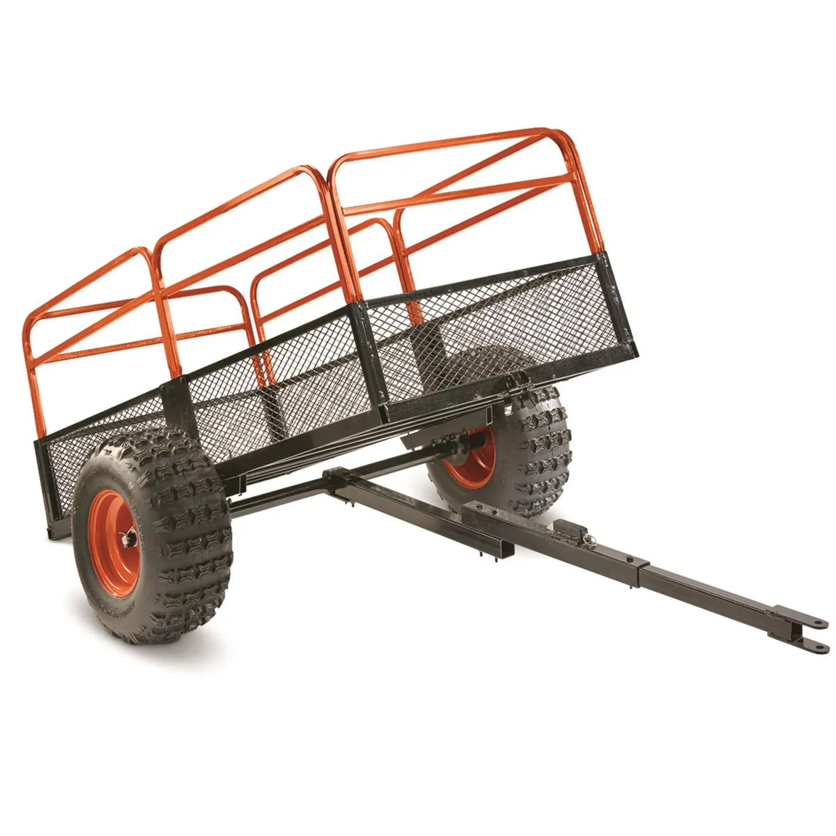 ATV Trailer, Duty with Carrier Heavy Carts Guide Cargo Gear Utility Wheels,
