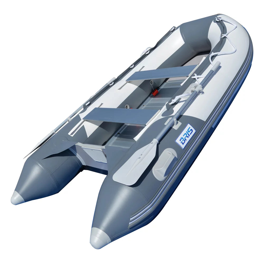 Inflatable Tender BRIS Dinghy floor Boat Ft. Raft Aluminum 9.8 with