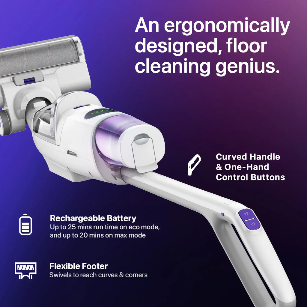 Nano Wet with Vacuum in 3 1 & technology Cleaner Lunaglow Self-cleaning Dry