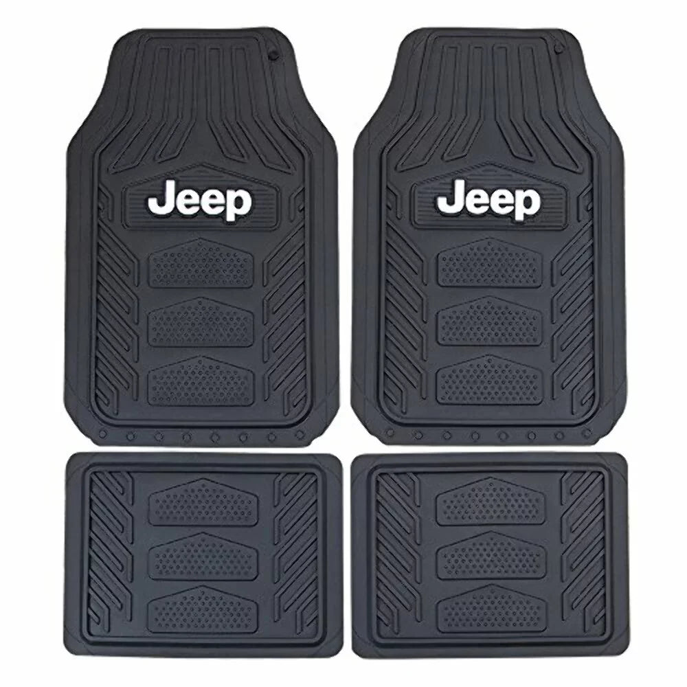 Floor Jeep P23-001668R01 Mat, Plasticolor Rubber Black