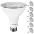 Bulb Luxrite PAR30 Wet 6-Pack Cool Rated 850 Listed 4000K White 11W Dimmable Flood Light E26 LED Lumens UL Base