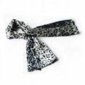 Simple Natural Scarf/Wrap/Shawl Print Small Blando Silk Leopard -