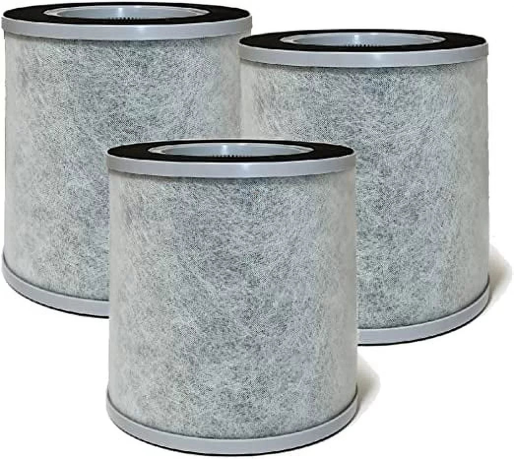 Air True Replacement Activated Nispira Elechomes 3 Purifier with Compatible EPI236/ Carbon HEPA Filter Packs 3-in-1 EP1236,