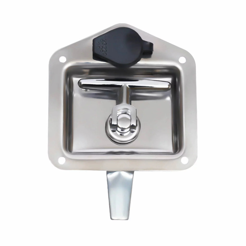 of Stainless Set Steel Keys Latch T-handle 6 Door Lock 12 Box RV w/ Tool Folding