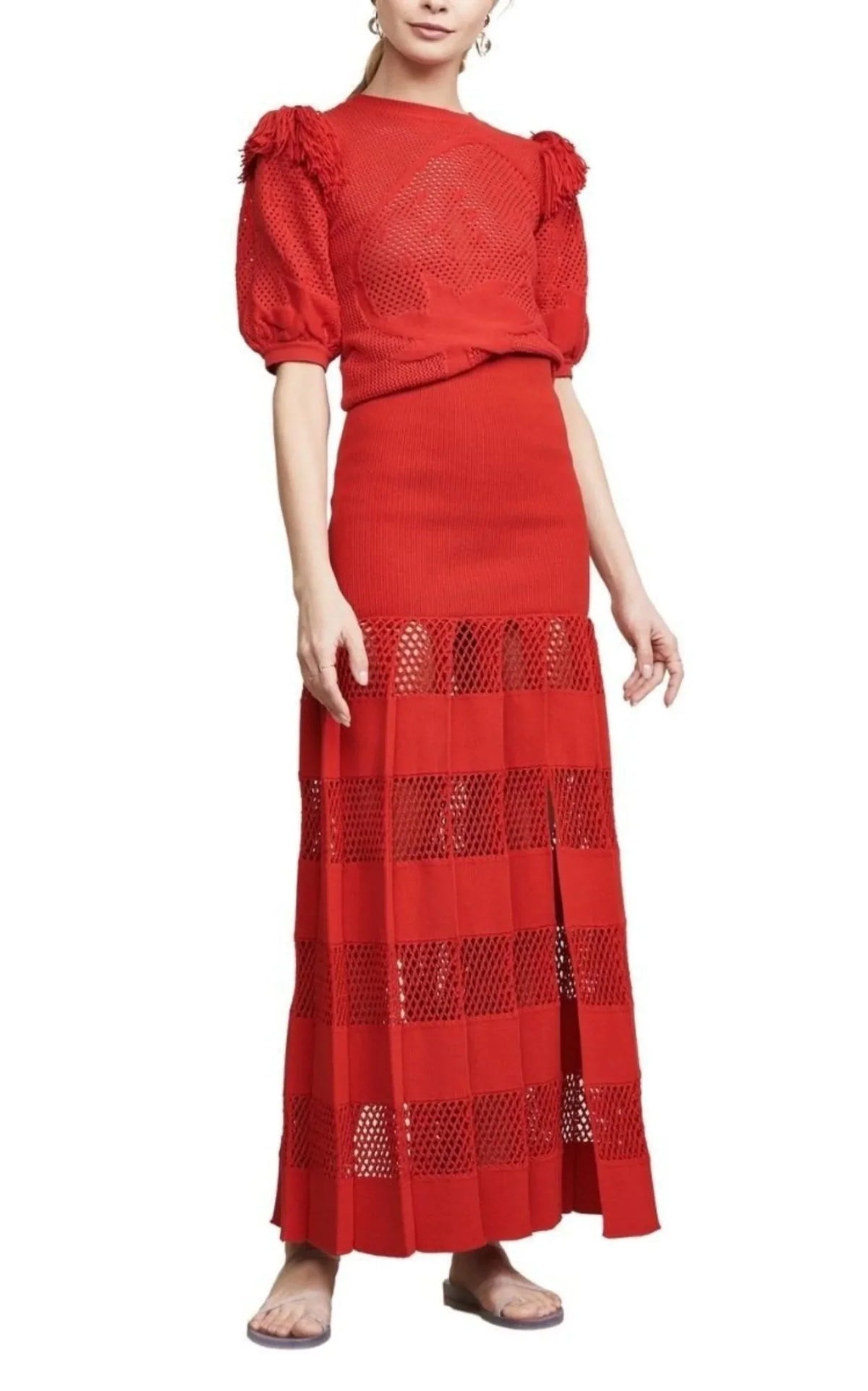 Skirt Stripe Textured