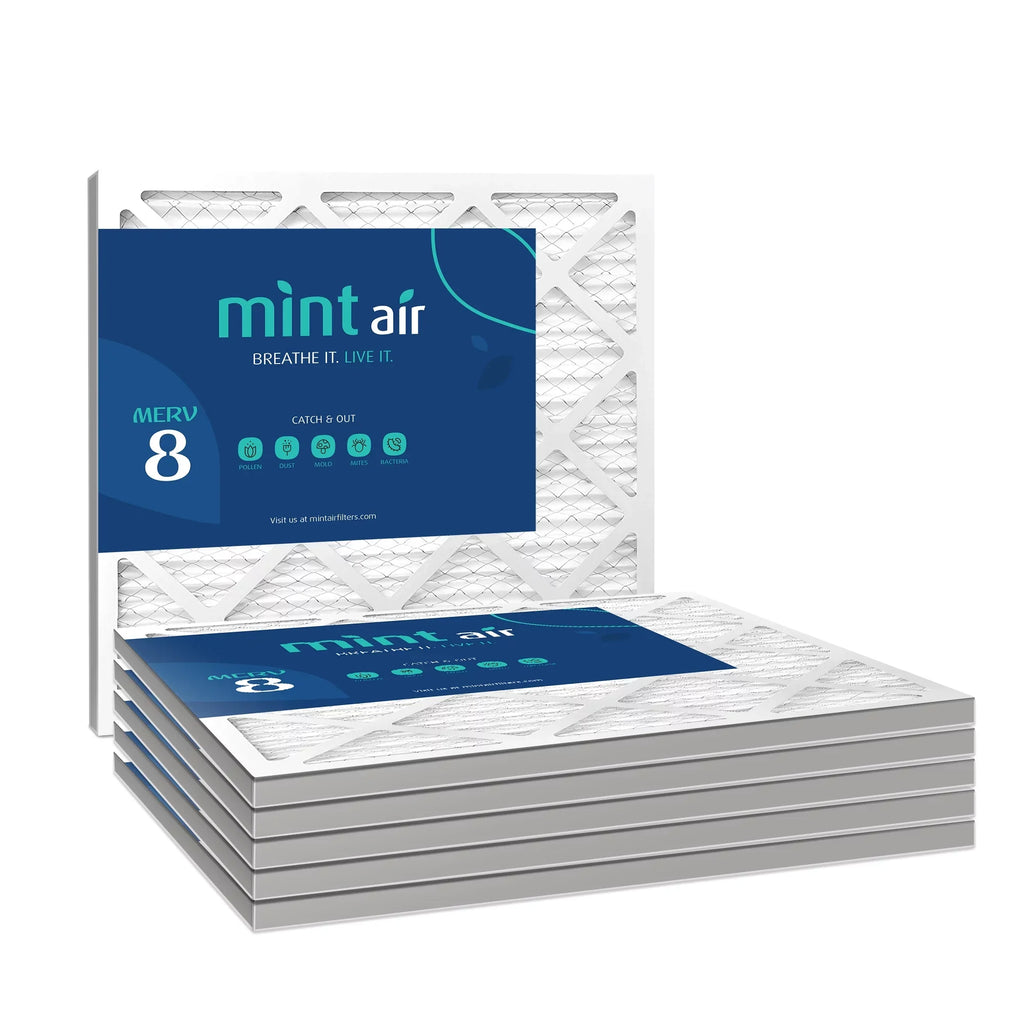 15x20x1 Filter Pack) MERV AC Mint Pleated Air Furnace 8, (6 Air, Filters HVAC