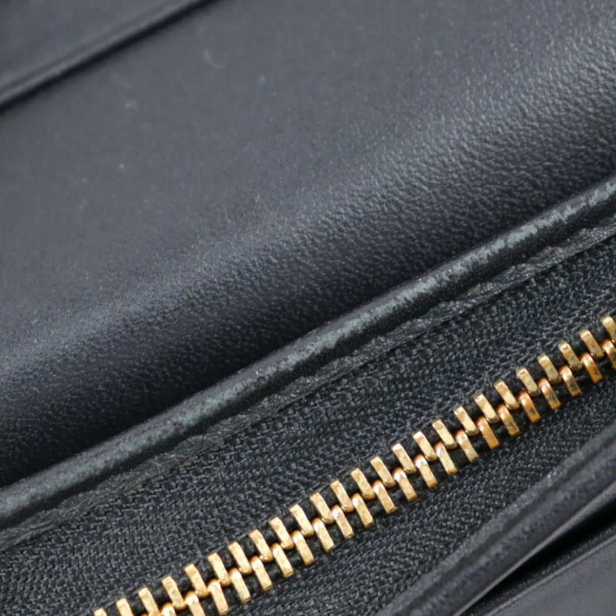 Brown GUCCI Bifold Bee Leather Gucci Beige Black Gold Canvas GG (Good) BEE Supreme Pre-Owned 508757 Compact Wallet