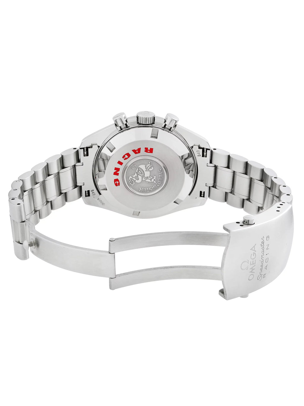 Chronograph Automatic Mens Omega Carbon Speedmaster Watch 3552.59.00 Racing Dial