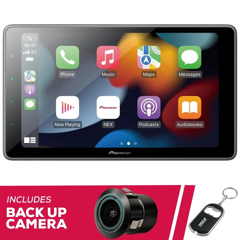 Pioneer 9" with Receiver Bullet Digital DMH-WT3800NEX New Backup Media Camera