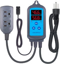 Greenhouse Humidistat Humidity Controller Dehumidifier. IHC200 Dual Inkbird Humidifier Outlet Wired Mushroom Pre Stage
