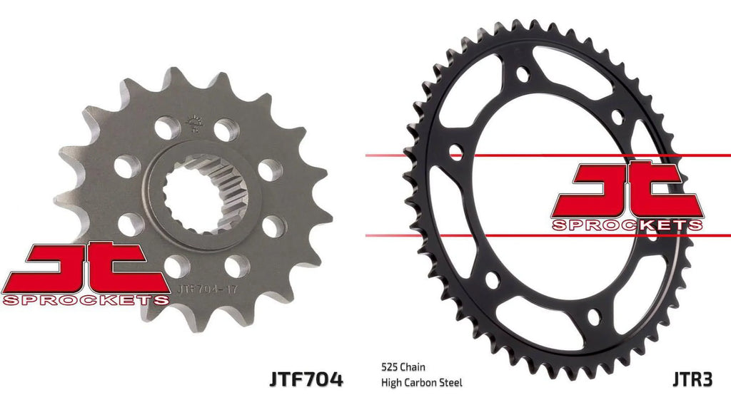 08-16 bolts-K72 F800 Sproket Rear BMW JT GS-JTR3.42 Sprockets for for Kit 10.5mm & Front