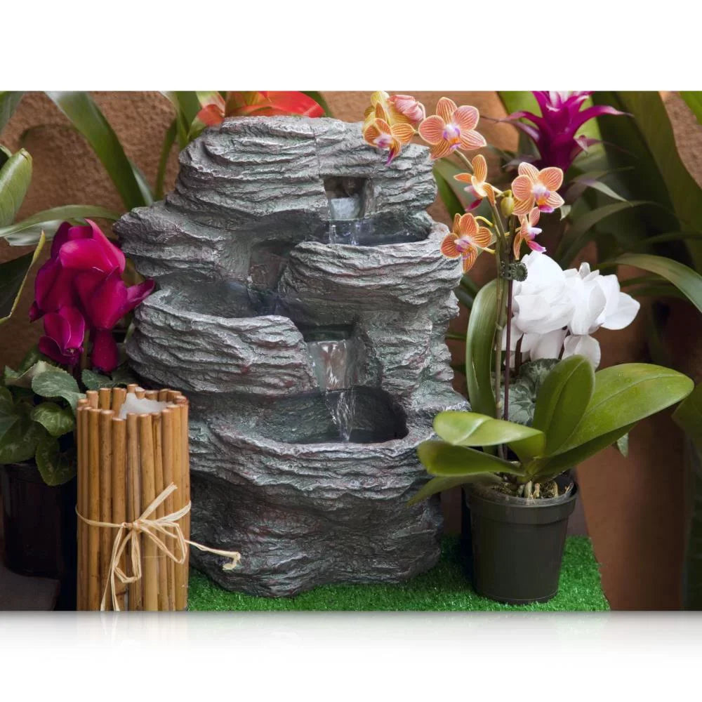 Feature Decoration Tabletop Serene - Fountain Water SLTWF15LED Relaxing - Water Life