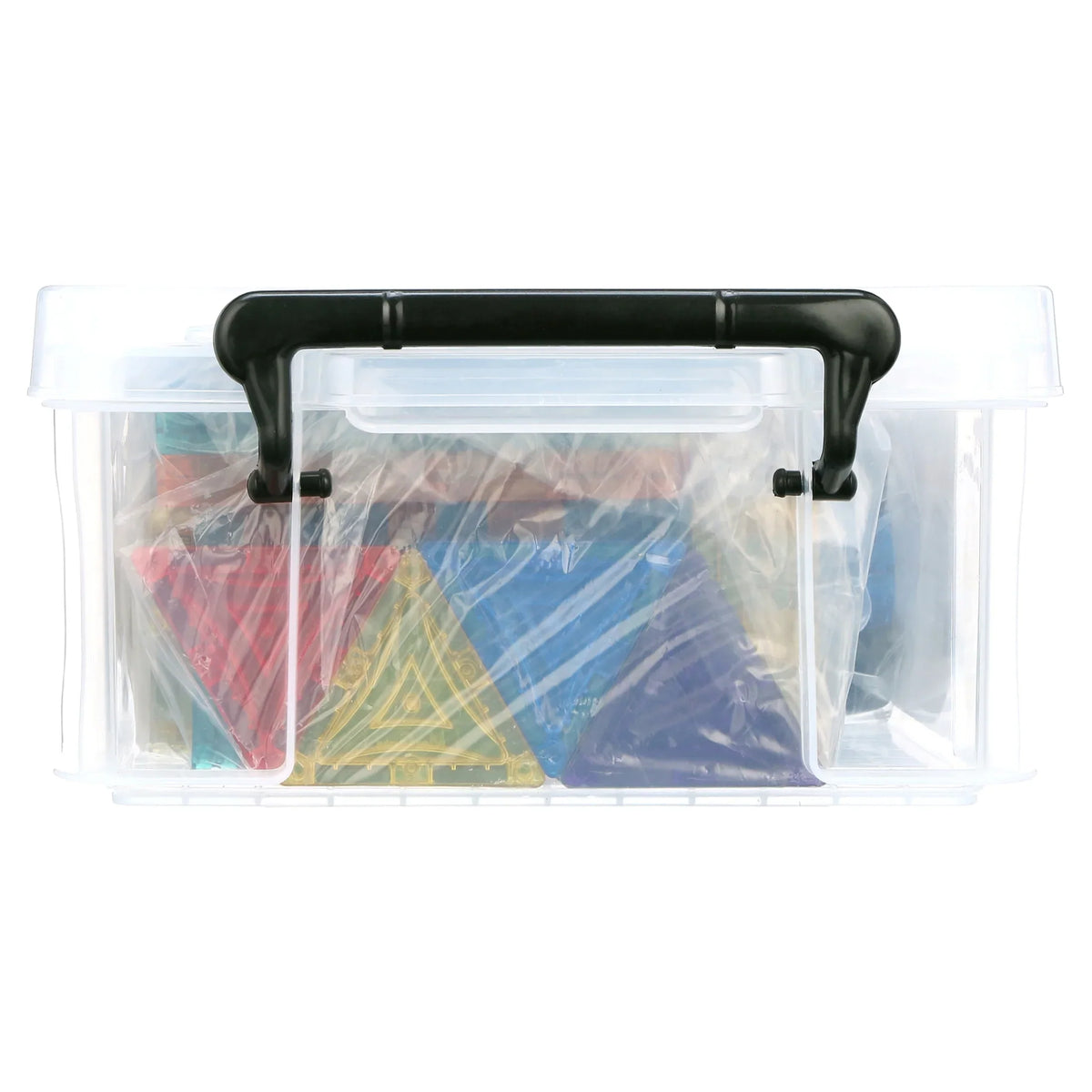 Storage 3D Includes Mag-Genius Free Award And + Tiles Building Pieces Set Brain Cars 105 Blocks Clear Winning 2 of Magnet building Colours Bin