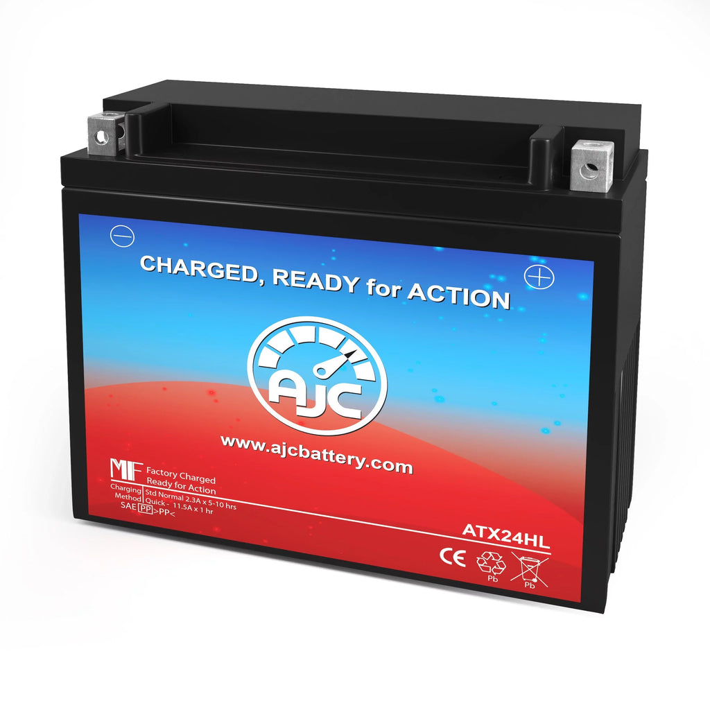 Battery Lc Compatible Track with (1999) Replacement 500CC Bombardier AJC Snowmobile Wide Battery Skandic