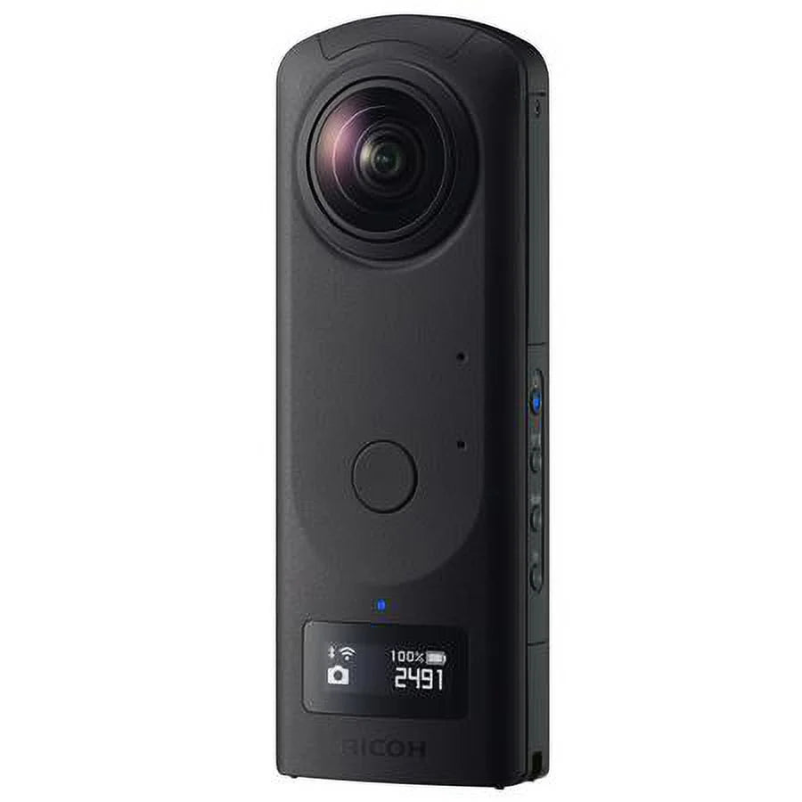 to Z1 JPEG/DNG 6400 ISO 51GB Camera Up THETA Ricoh 23MP Sensors Max 360° CMOS
