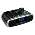 Wireless Radio, Workstaton and Music FM Station HiFi with Studebaker Charging CD, System Qi