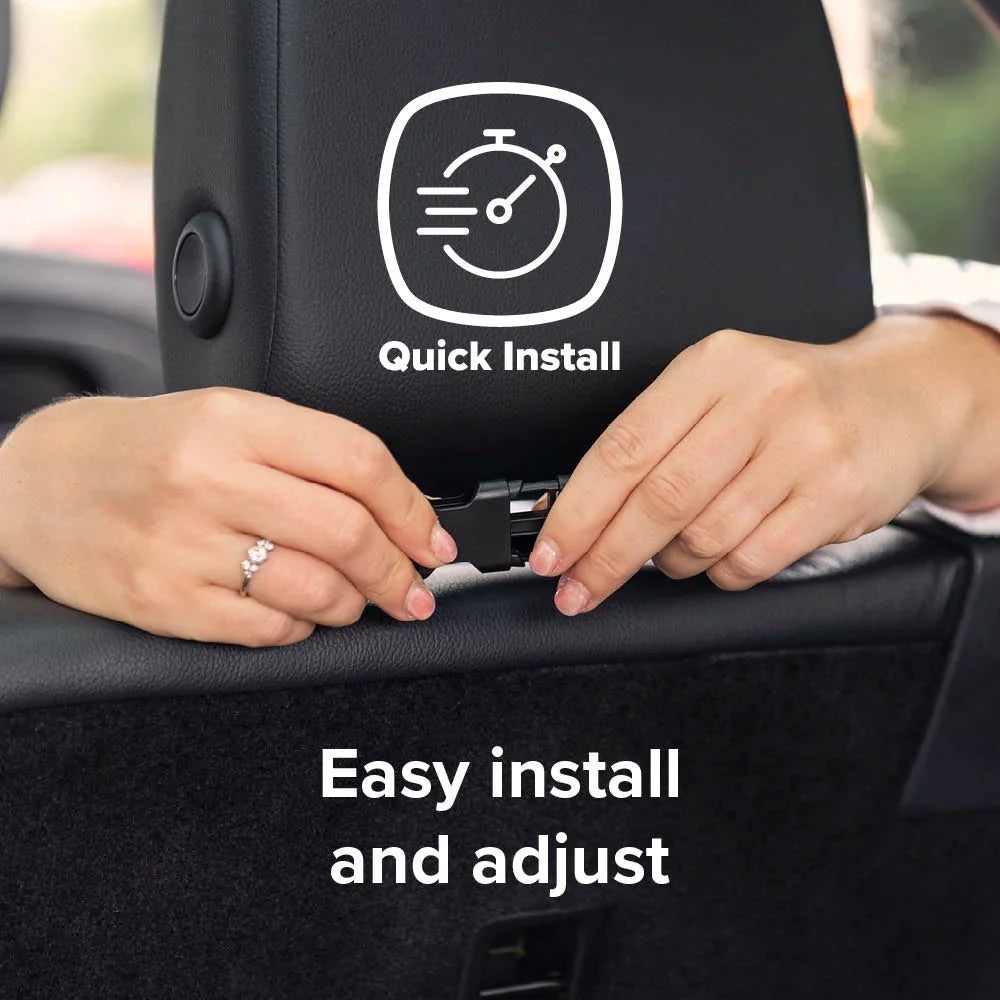 Water Seat Diono Mat Ultra Tested, Gray Crash Resistant, Car Protector,