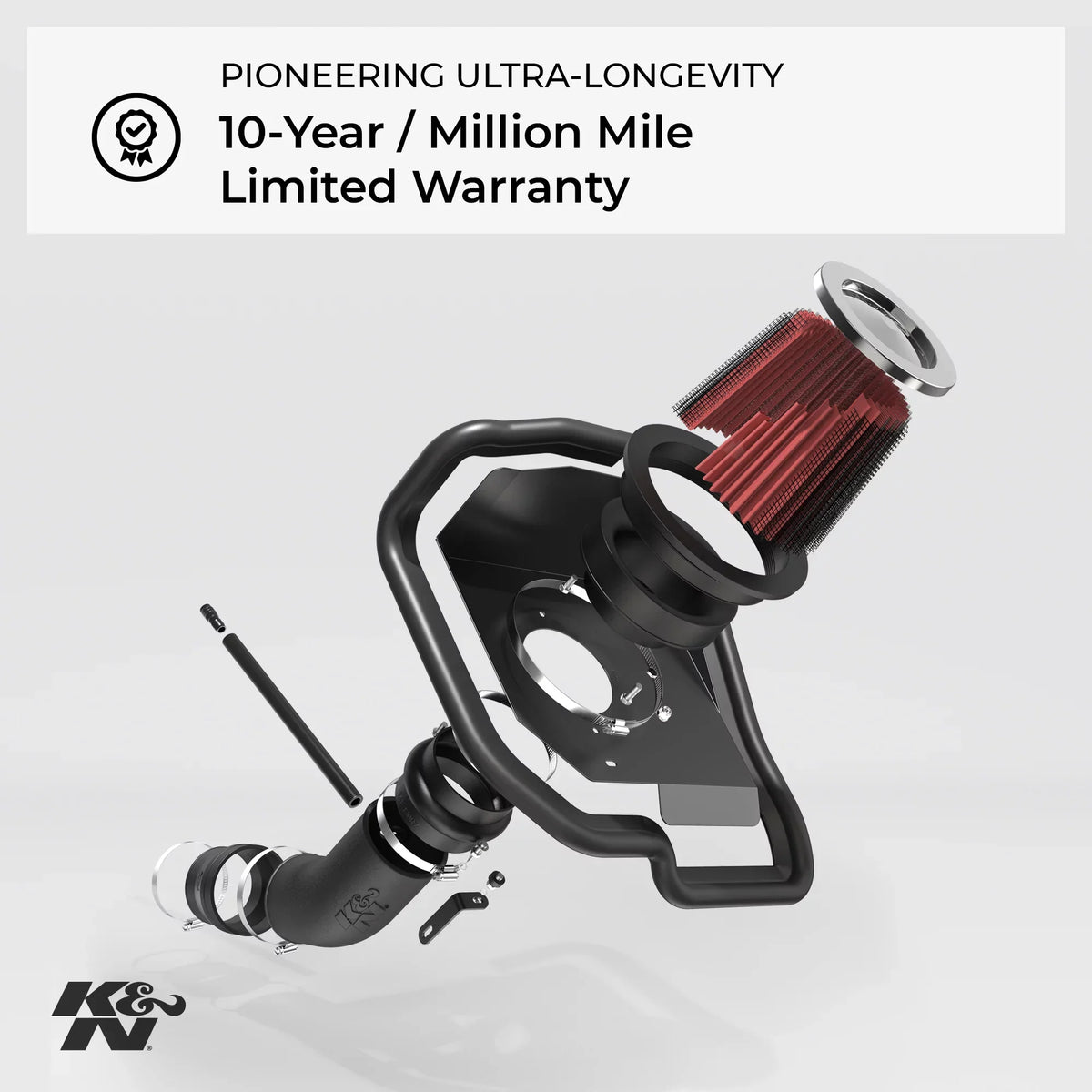 Air 3.5L Turbo 69-3531TS 2016 Filter Tarus with Intake TAURUS Fits ,2018 FORD select: V6 Ford Ecoboost K&N Kit Cold Lifetime for Sport/Flex Performance SHO/Explorer