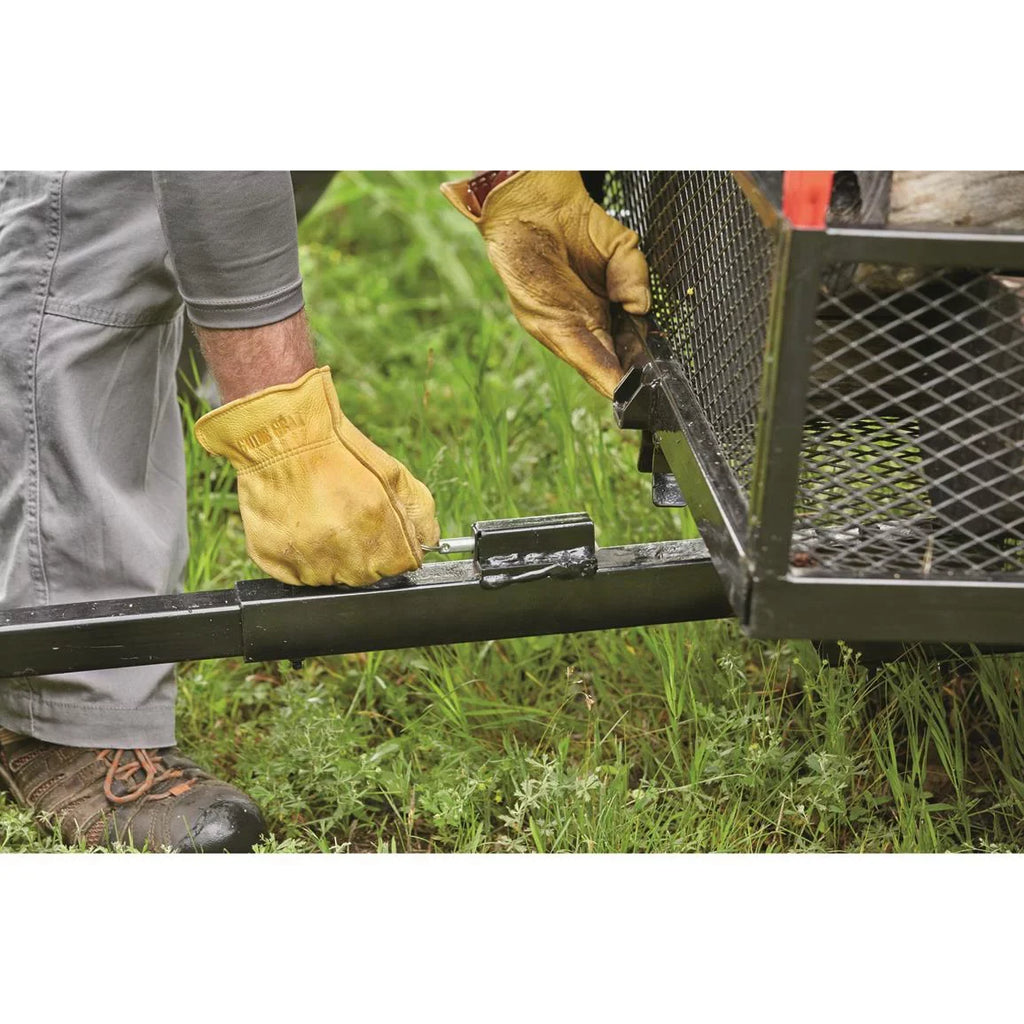 ATV Trailer, Duty with Carrier Heavy Carts Guide Cargo Gear Utility Wheels,