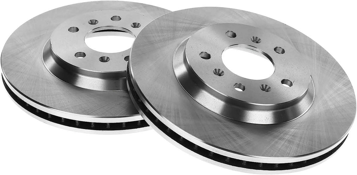 Rotors Set 2014-2016 Chevrolet Front Buick Limited Lucerne Compatible 2006-2007 2006-2013 Impala Disc Carlo with Impala Brake A-Premium Monte