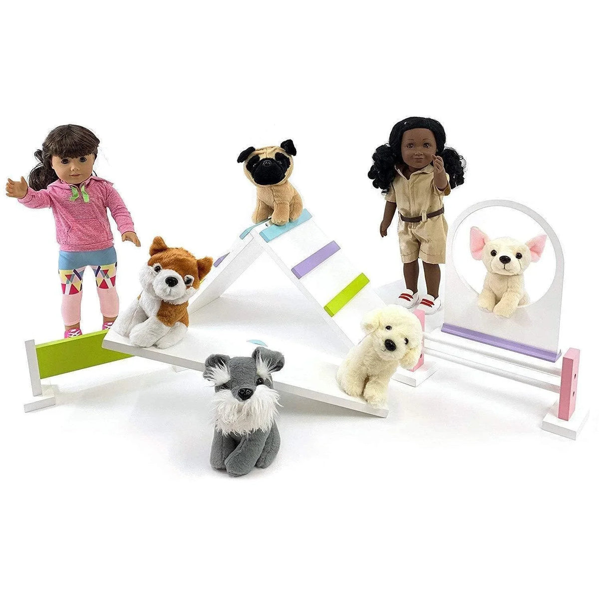 with Training Eimmie Accessories Furniture Dog Set Doll by 18 Playtime Inch