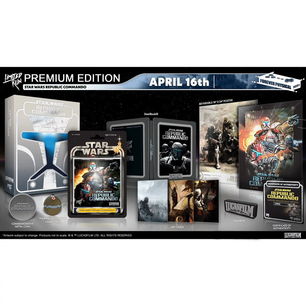 PC Limited Star Run Premium Commando Wars Edition Republic