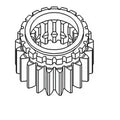 4200 3000 4000 Coupling 5000- Sliding Countershaft Gear RAParts 2000 3600 3610 Fits 4100