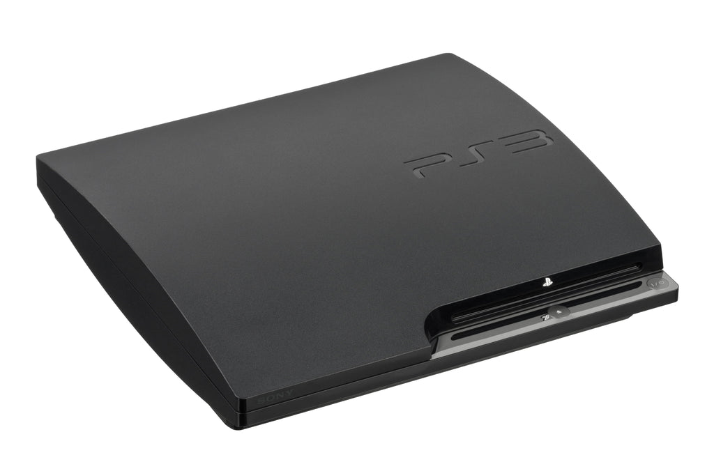 Controller (Refurbished) Game PlayStation Black 120GB PS3 3 Video Slim HDMI Restored Sony Console