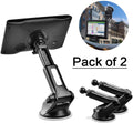 for Telescopic GPS Suction Mount Windshield [Quick Mount 2), GPS Dashboard Dash Garmin Cup (Set Arm] of Extension