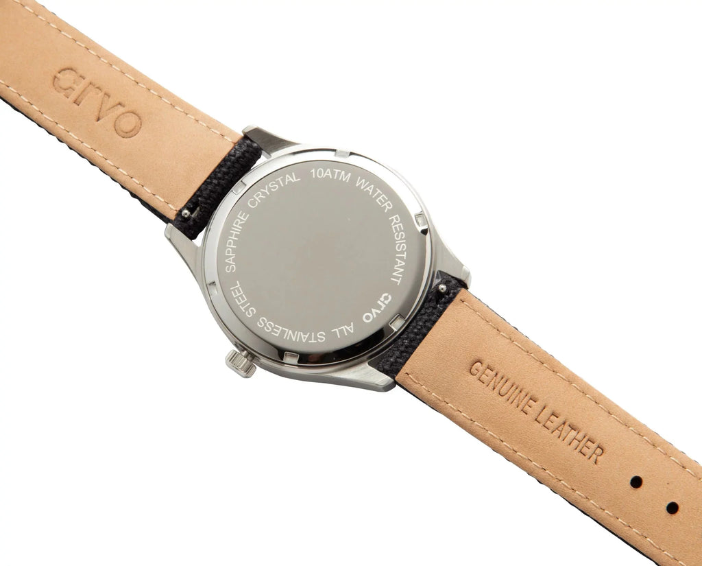 Field Arvo Watch Moon Rove White -
