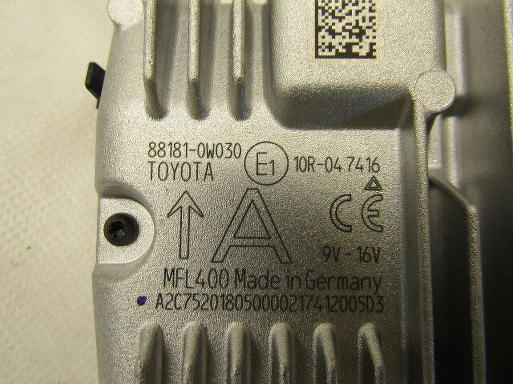 OEM Warning Prius Pre-Owned Lane Departure (Good) LKQ Toyota 2018 Camera 2016 2017
