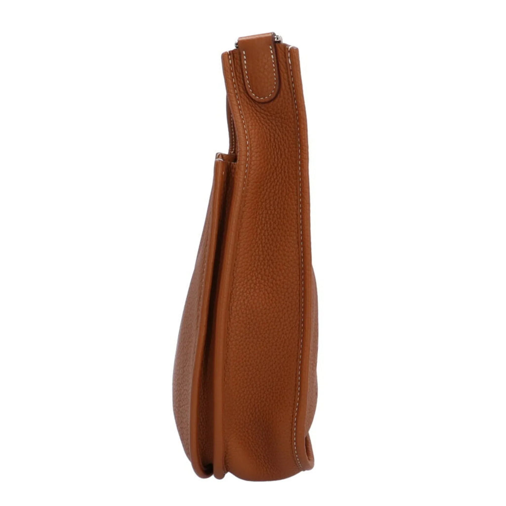 Pre-Owned Brown Evelyn Shoulder Women's PM Hermes (Good) HERMES Bag Taurillon Clemence