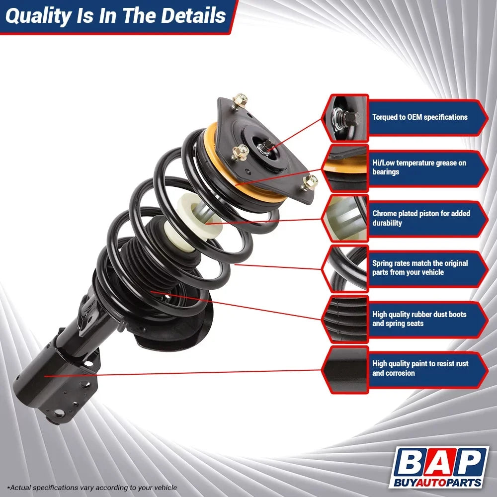 Buyautoparts Right Subaru Front 2019 & For Spring Strut 2018 - Outback