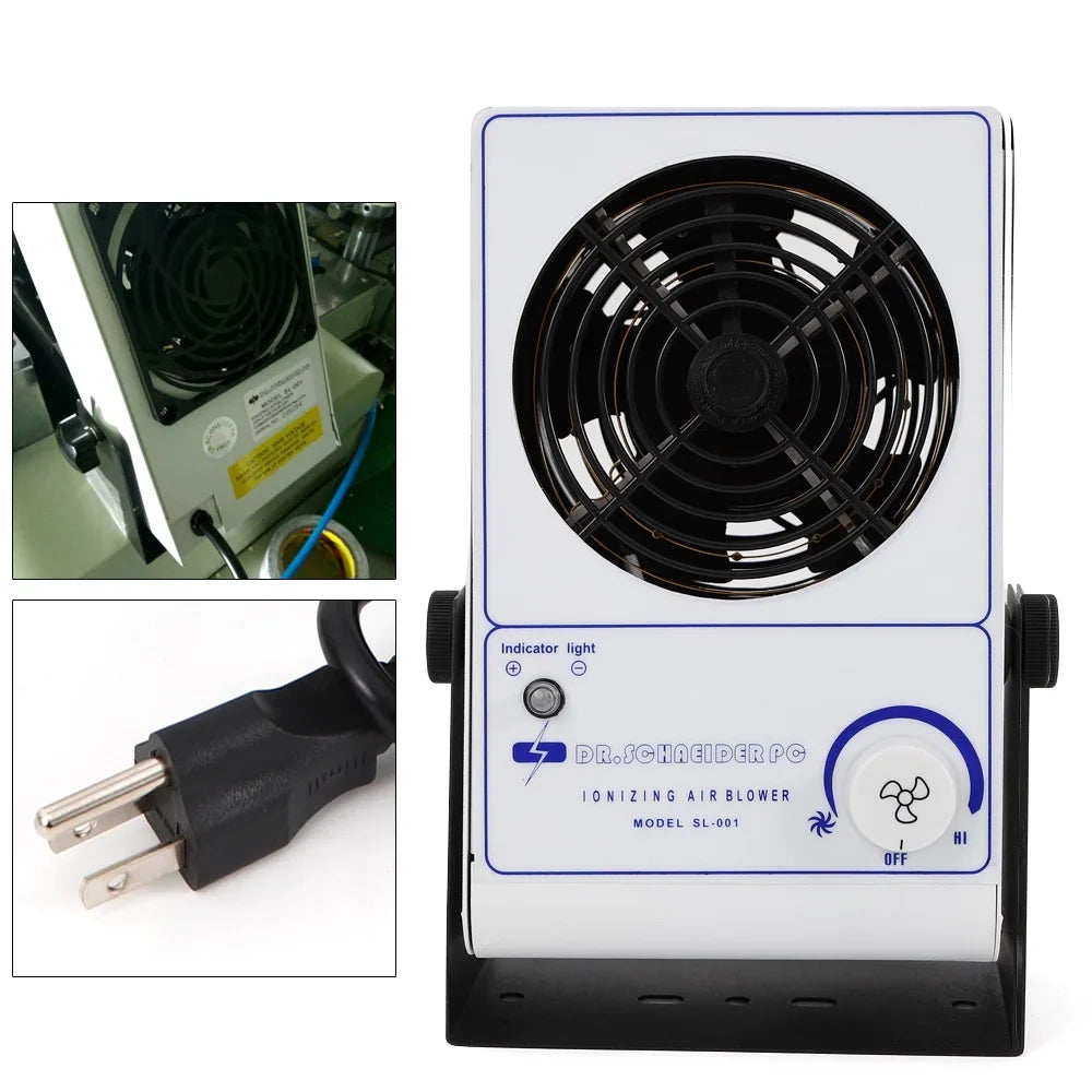 Static 110V Discharge Blower 60Hz ESD Fan Anqidi Ionizing Eliminator Anti-Static Air Machine Ionizer