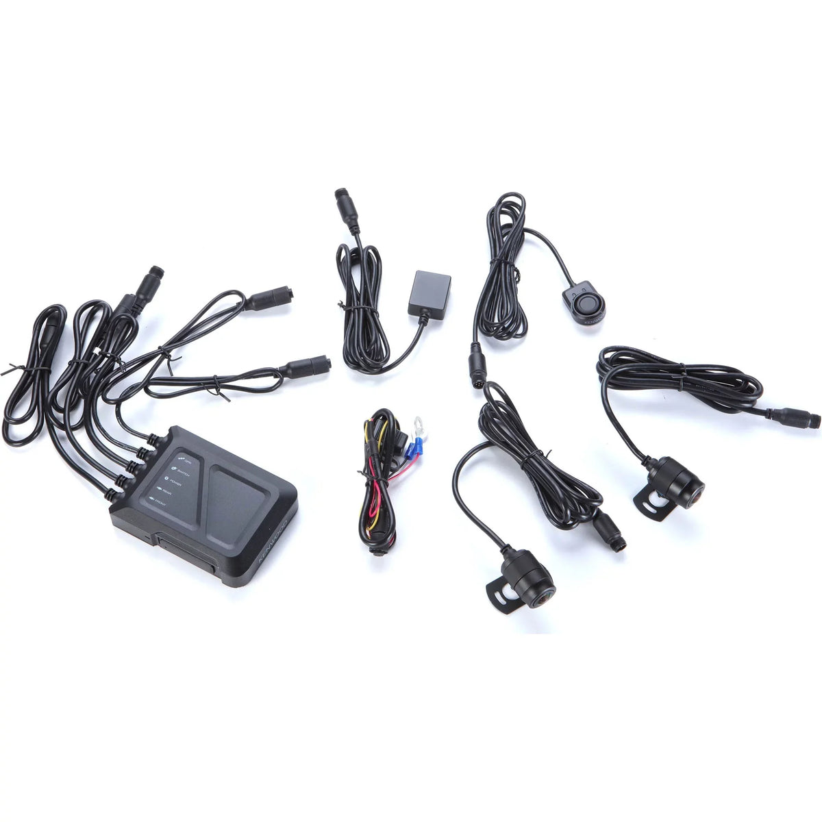 Extensional Cam HD GPS and 2 Kenwood Dash Rear-View Camera with Cable STZ-RFCC500 with 16ft STZ-RF200WD (5m) Kenwood Motorsports
