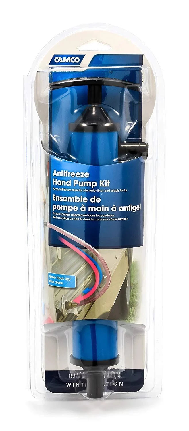 Makes Antifreeze Supply Hand Camco the Directly Winterizing Easier and Pumps Waterlines and Into 36003 Pump Antifreeze RV Kit- Simple Tanks,