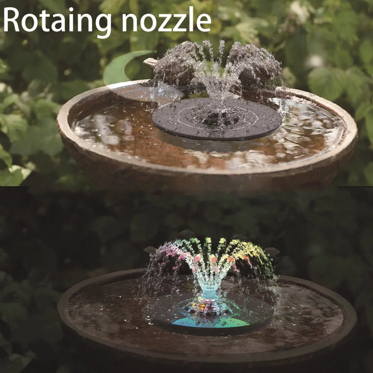 Pump Pool Bird Goldmeet Efficiency Fountain Pond Outdoor for Solar Solar Garden Fountain High Powered Bath Professional Landscaping
