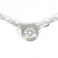 Necklace Similar Pre-Owned Diamond approx. D'Amour (Good) Cartier weight 41cm SM Approx. Total 3.0g K18WG