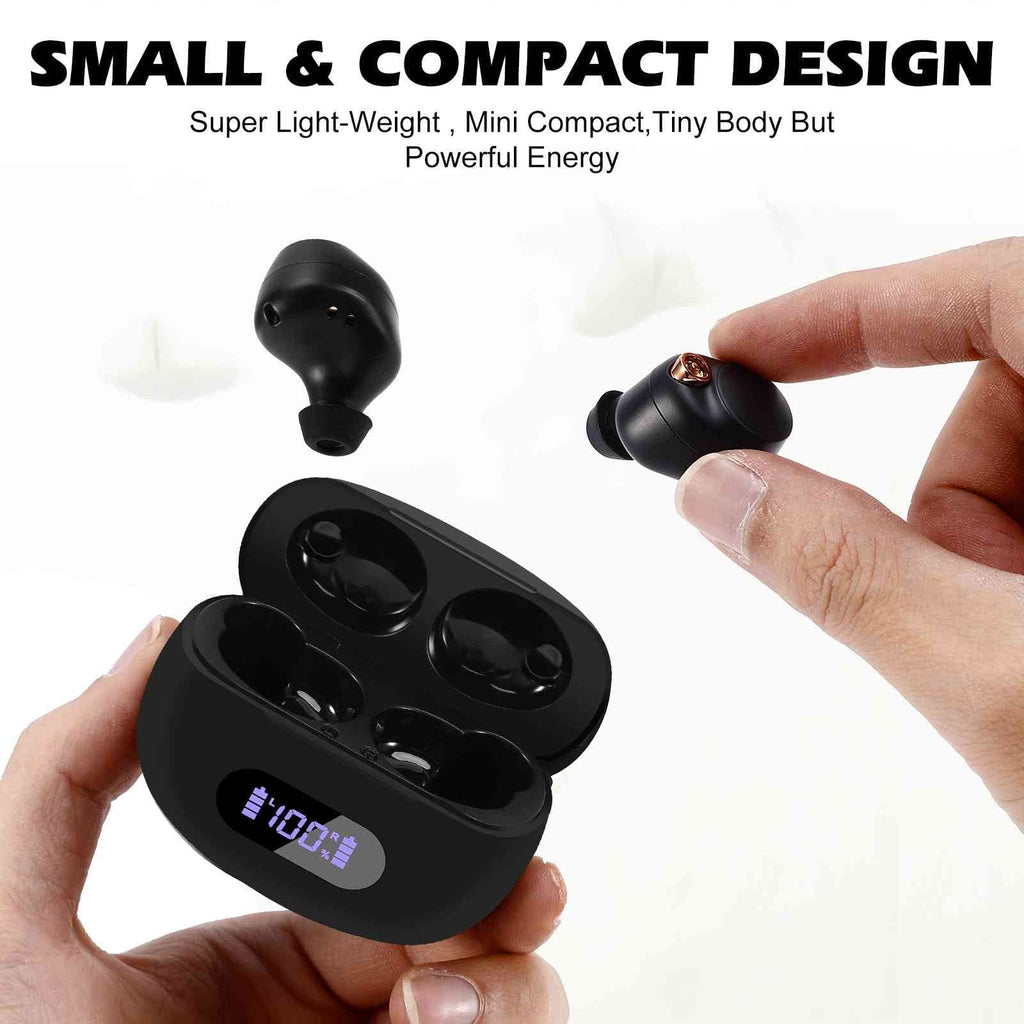 Plus Wireless 5.2 Dual with Boost Case, Doogee True IPX5 Bluetooth S88 Earbuds UrbanX Black, Compatible Charging Water Bluetooth Bass Connection, + Resistance, Balanced, Connect,