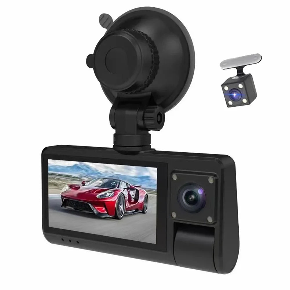 for Touched Enhanced WIFI Monitoring Mirror, Safety Camera Auto Walmeck Dash Screen Interconnection with Cam, Recorder Car