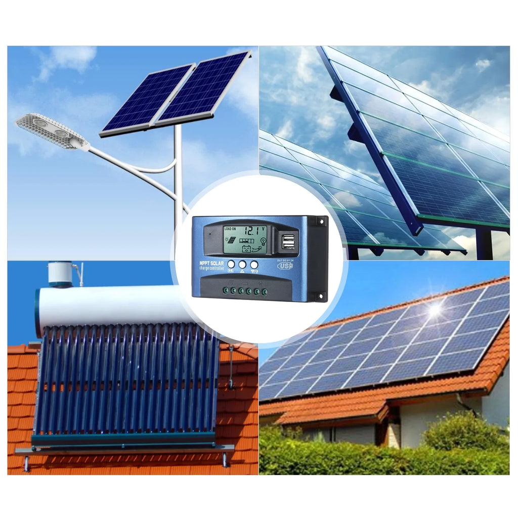 LCD 5V/2A Dazzduo Dual Solar USB Output USB Solar 5V/2A USB Controller,Dual Dual Dual 12V/24V USB Output Screen Dual USB 5V/2A Screen Identification Solar