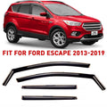 Guards Extra Visors, Voron Window Pieces Glass Durable 4 Window in-Channel Ford Escape Vent Deflectors, Rain - for 2013-2019, 200517