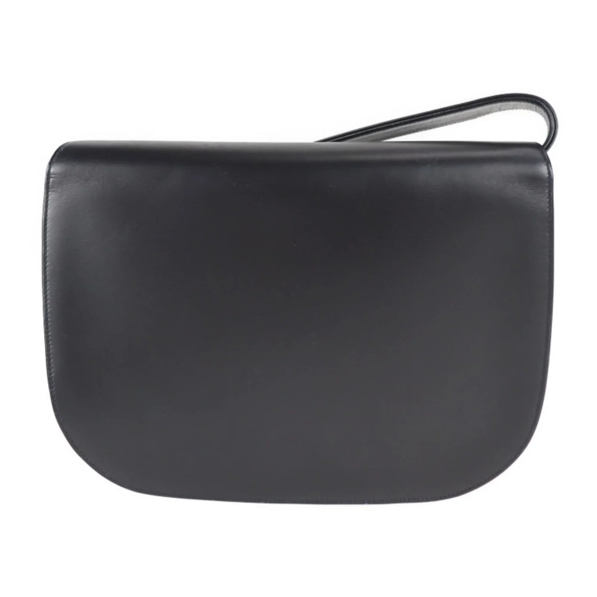 sapphire leather line navy Pre-Owned (Good) dark shoulder Cartier calf 2WAY bag CARTIER clutch