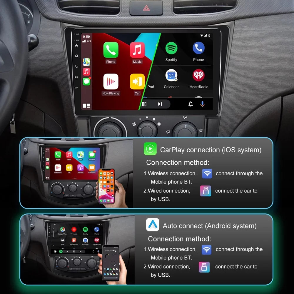 9'' Radio FM Rearview WIFI 2019+ HD D-Max Auto GPS Bluetooth,with Android Dmax For with Android Carplay Isuzu Camera Car 12 Stereo