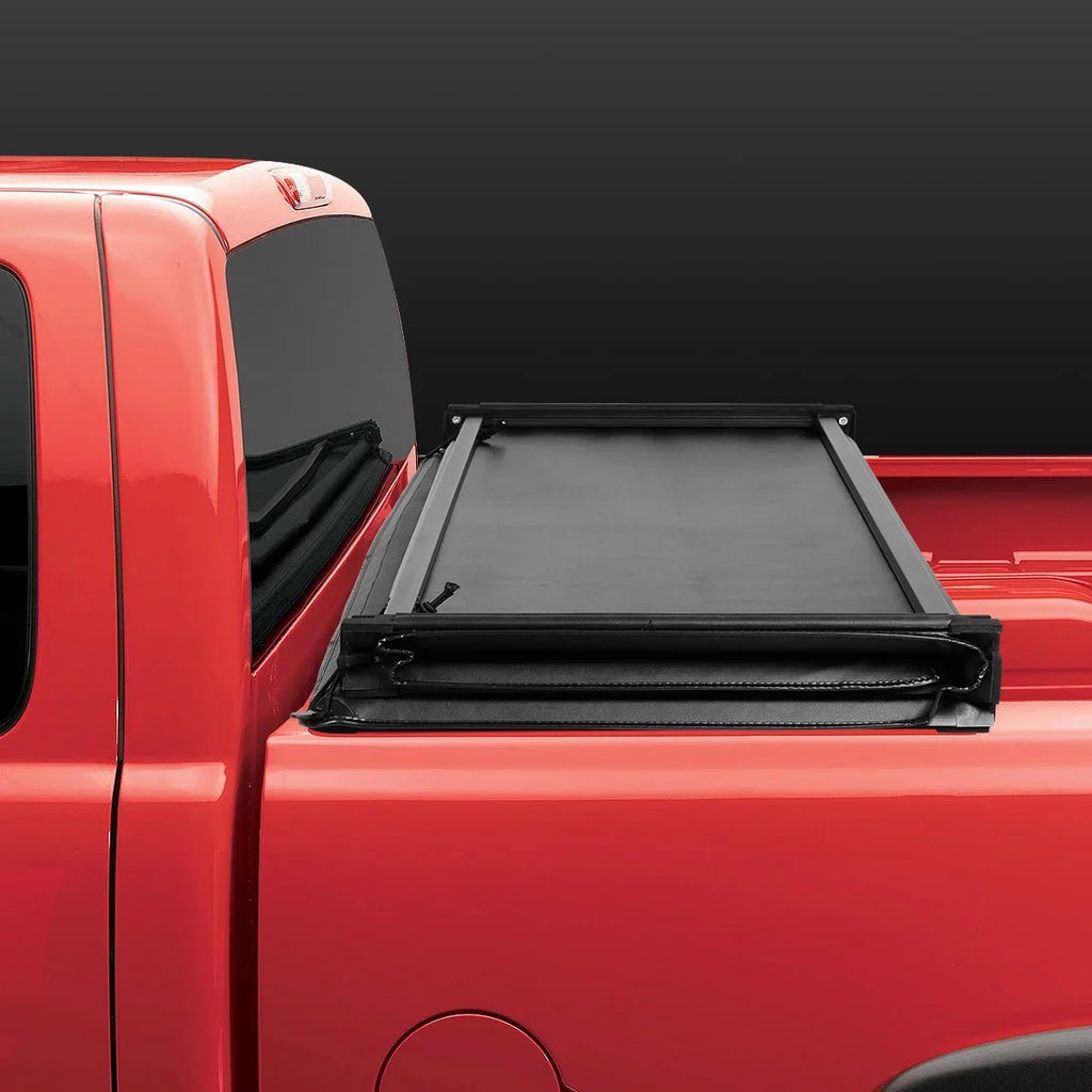Tonneau Tri-Fold Fleetside 2022 2009 Cover Dodge 6.5Ft 2500 Matte 3500 Top to 1500 Black Bed Soft Ram For Adjustable Kit