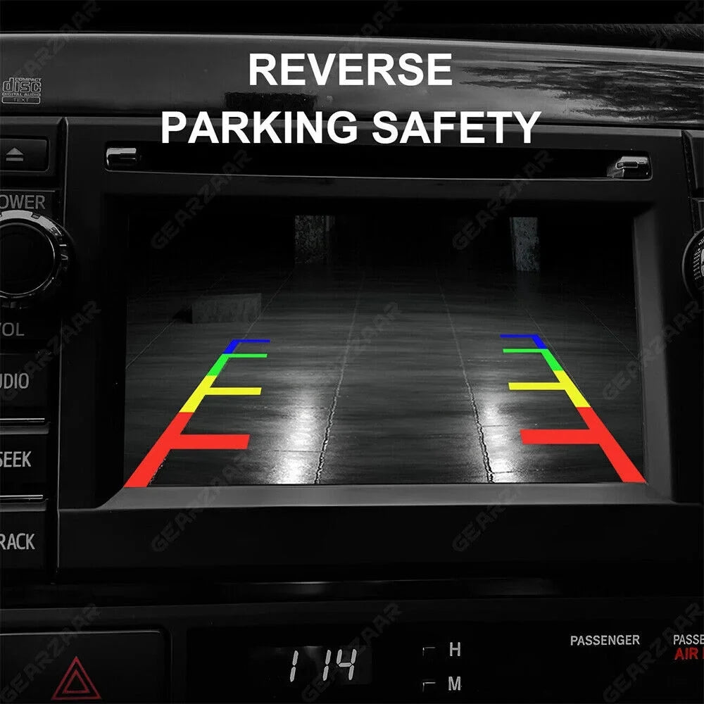 Camera Waterproof GMC High View Vision KingFurt Resolution Backup Night Rear Silverado/Sierra Chevy
