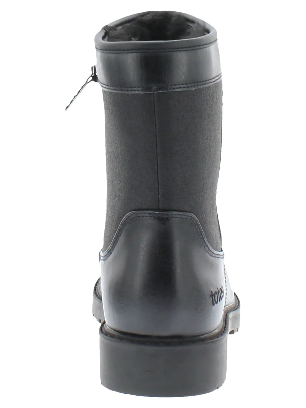 Fur Lined - Men's Wide Boot Snow Faux Stadium Available Width Totes Waterproof