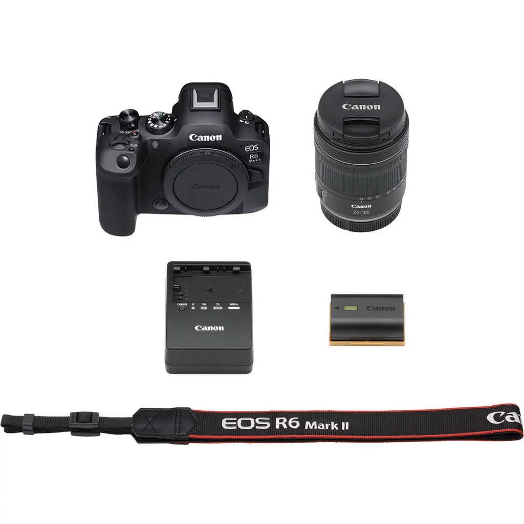 Mark Lens 5666C018 II and - Camera Mirrorless Canon EOS f/4-7.1 24-105mm R6
