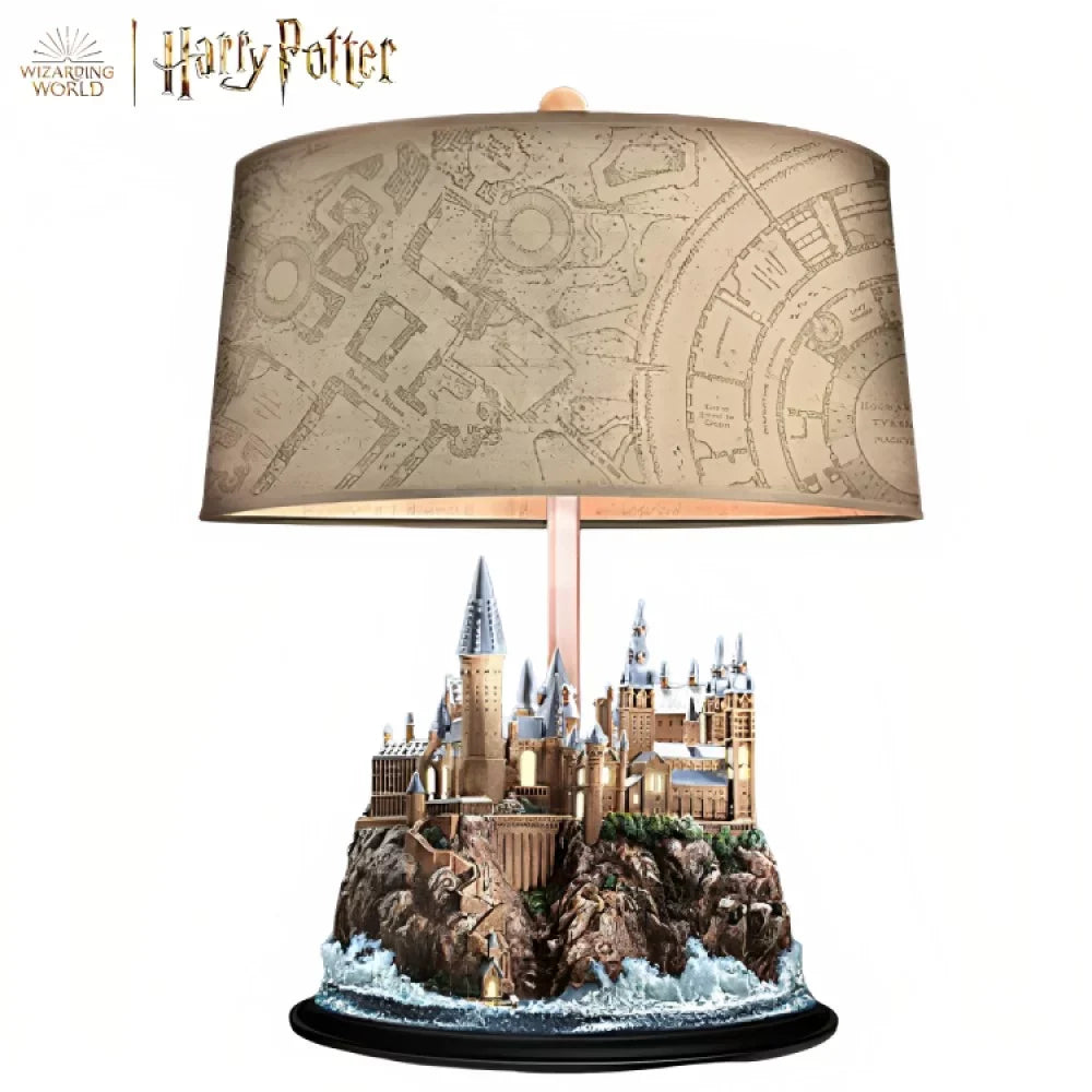 Handcrafted lit Exchange Harry Potter Hogwarts with Bradford Lamp Castle Table