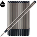 Replacement for 4.44 Black Measures 24 / Jaymo Refill Pen - Long in - 113 mm Rollerball 105158 - Montblanc